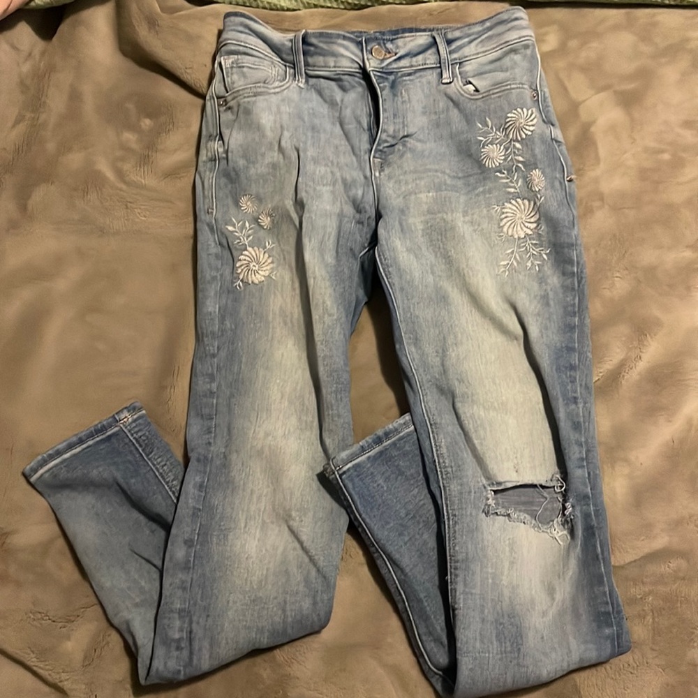 Old navy rockstar super skinny jeans